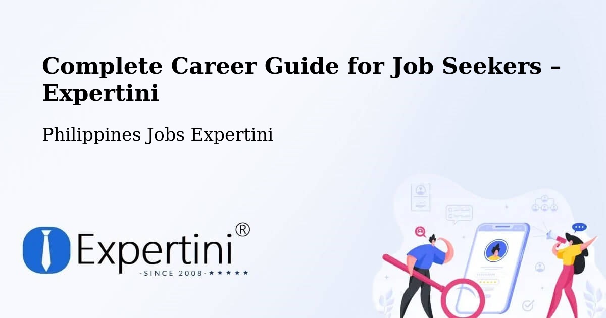Career Guide for Job Seekers – Calamba - Calamba, Philippines Jobs Expertini