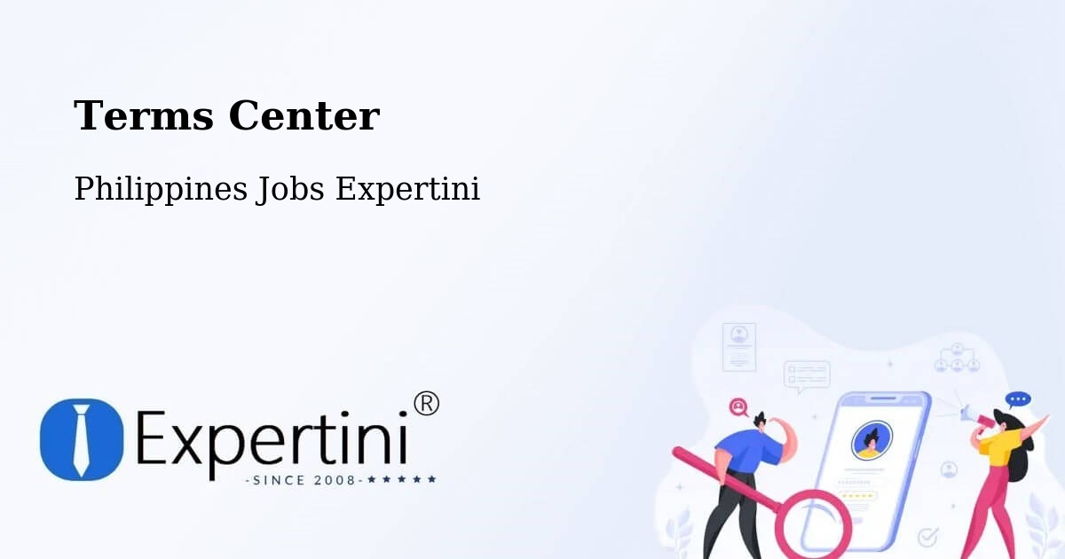 Terms of Service – Calamba - Philippines Jobs Expertini